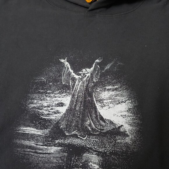 Fear of God Dark Grey Printed Hoodie - Picture 3 of 9